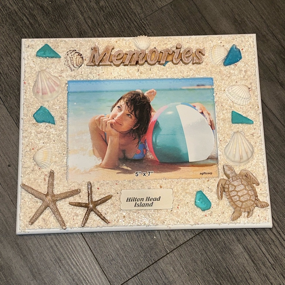 New beach photo frame Hilton head island